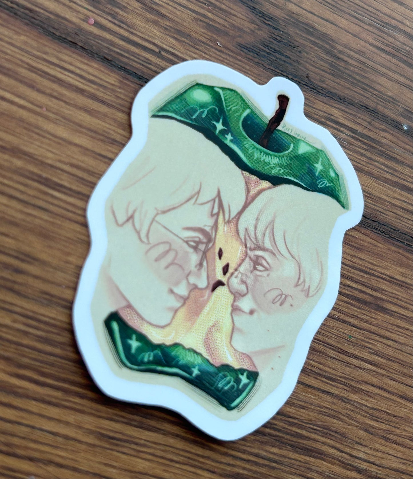 Autocollant vinyle Apple Drarry !