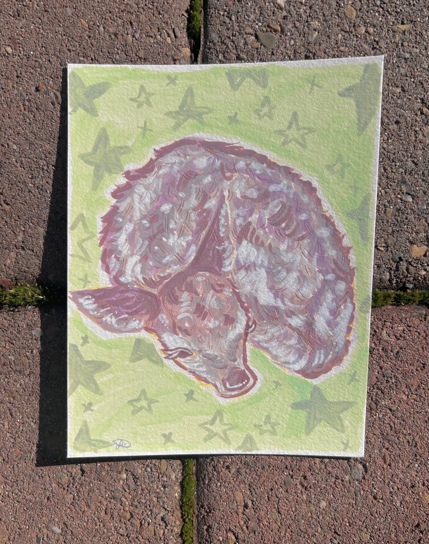 “Pastel Dream” In Acrylic Markers! (ORIGINAL artwork)