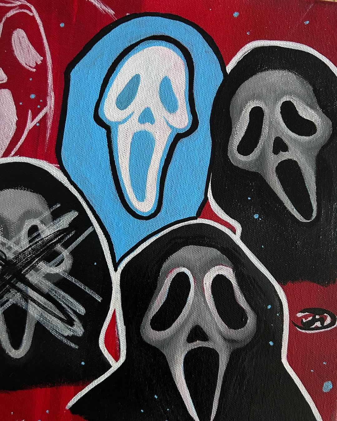 “(S)can You Scream?” in Acrylic Paint!
