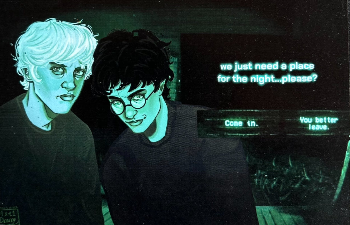 Estampe Drarry « Pas un humain » !