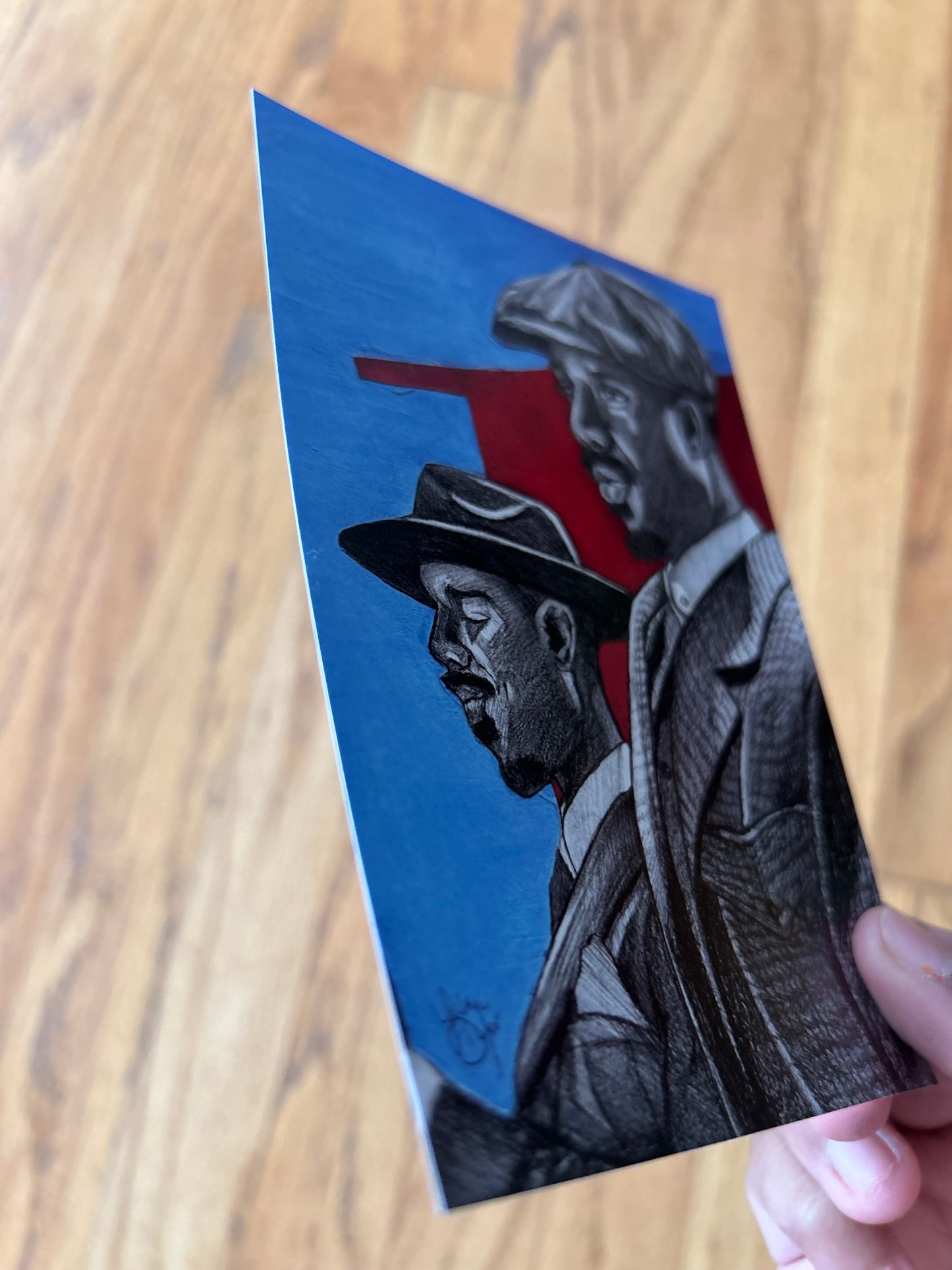 Estampe « Les Jumeaux de la Cheminée » !