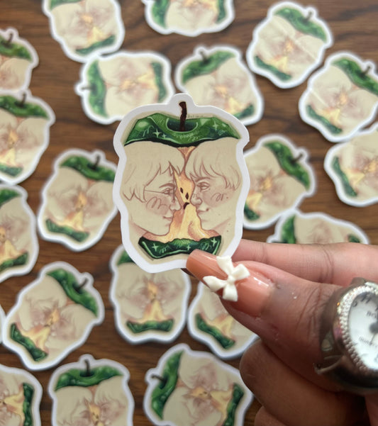 Apple Drarry Vinyl Sticker!