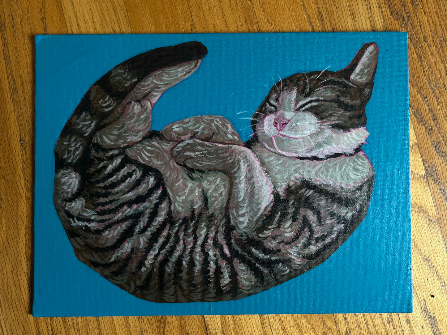 Cat Study in Acrylic Paint! (ORIGINAL artwork)