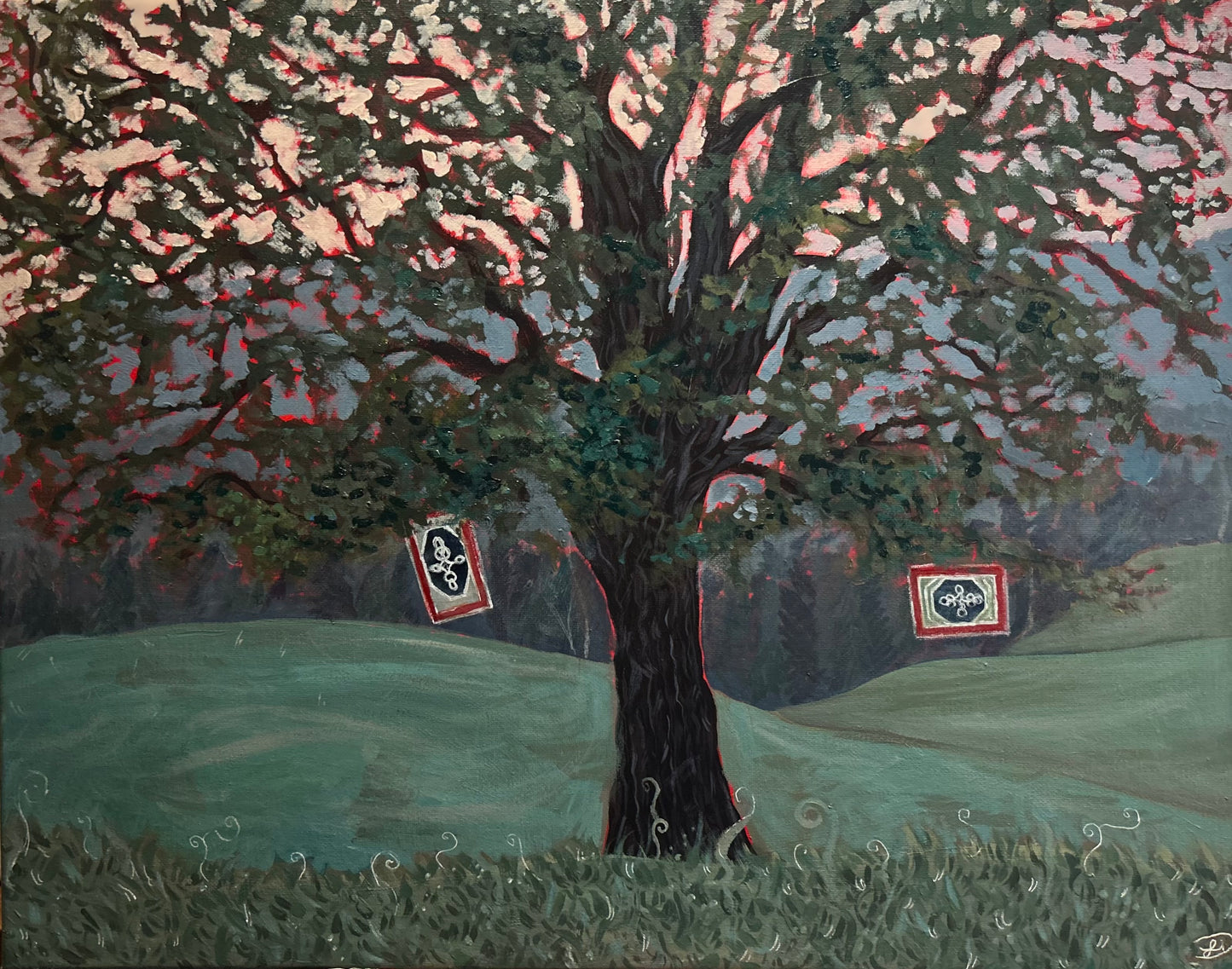 « Ma miséricorde l'emporte sur ma colère » à la peinture acrylique ! (Œuvre originale)