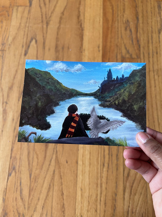 “Harry & Hedwig” Art Print!