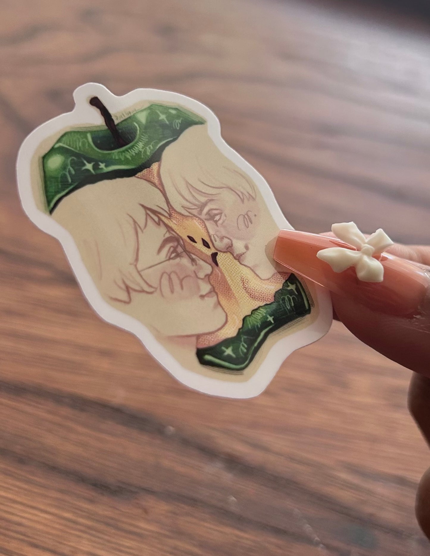 Apple Drarry Vinyl Sticker!