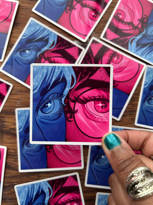 “Drarry x TV Girl” Vinyl Sticker!