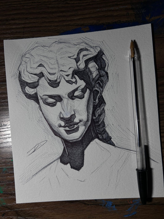 “Fragile Decay” In Pen! (ORIGINAL artwork)