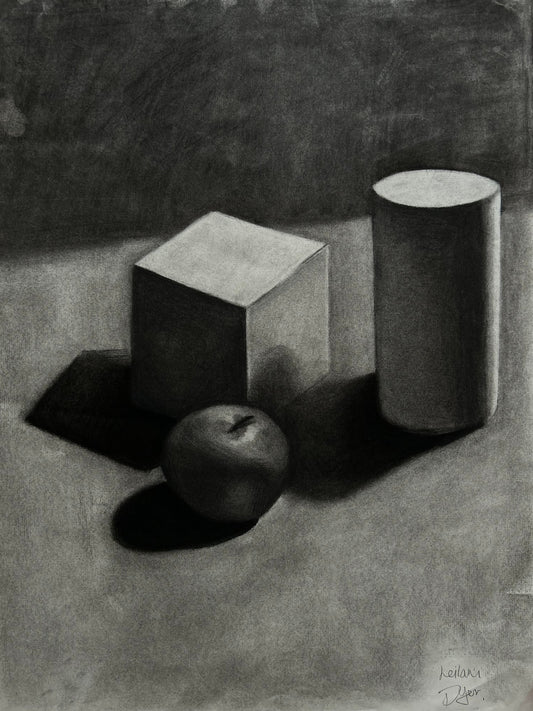Still Life Study in Charcoal! (ORIGINAL artwork)